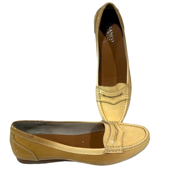 Franco Sarto Keen Ombre Patent Penny Loafers Size 8.5 M Slip-On Shoes.        A - Picture 1 of 12